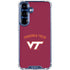 Virginia Tech University VT Galaxy S25 Clear Case